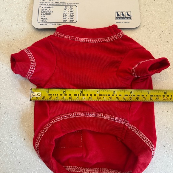 NWT Pet Apparel Ohio State Buckeyes Dog’s T-Shirt. Size XS. Collegiate Pet Co. - Picture 5 of 10
